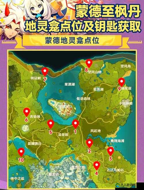 原神玩家必看！璃月地灵龛钥匙获取绝了，位置全攻略一次收齐！