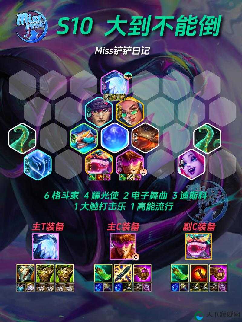 金铲铲之战暗夜阵容绝杀攻略！英雄站位图+装备搭配，闭眼上分必看！