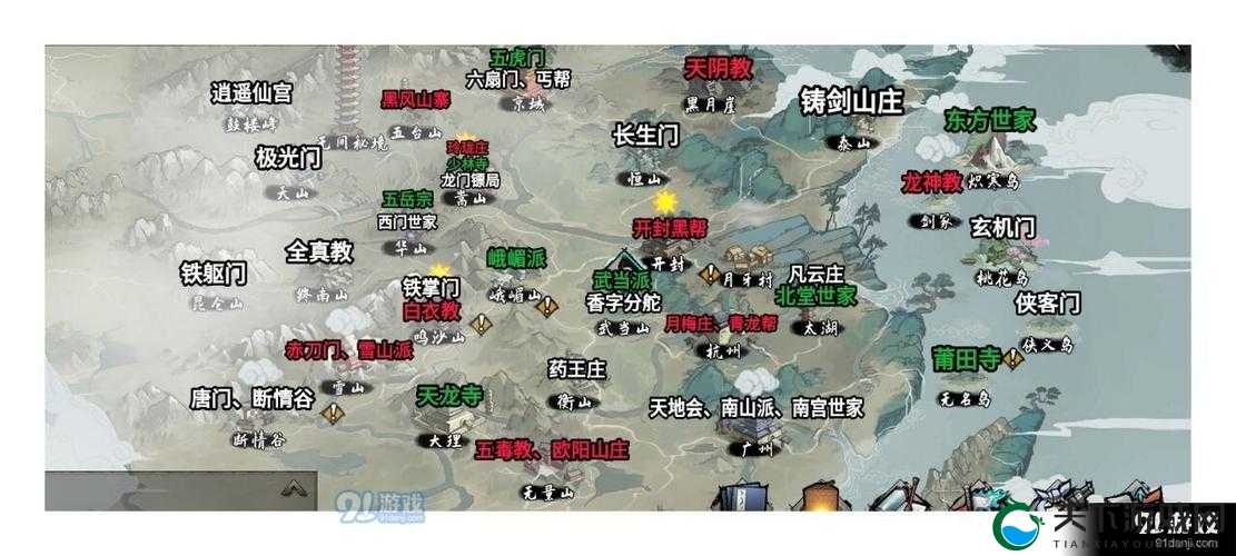 我的侠客闯王七宝位置大揭秘！全网最细路线图手把手教你速刷