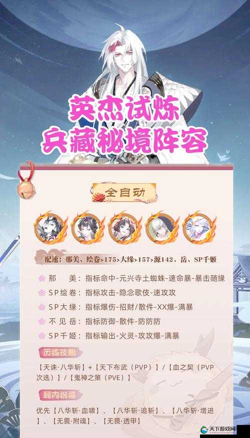 阴阳师幻境试炼第一天爆肝实测！这套阵容必看，手把手教你稳拿满分！