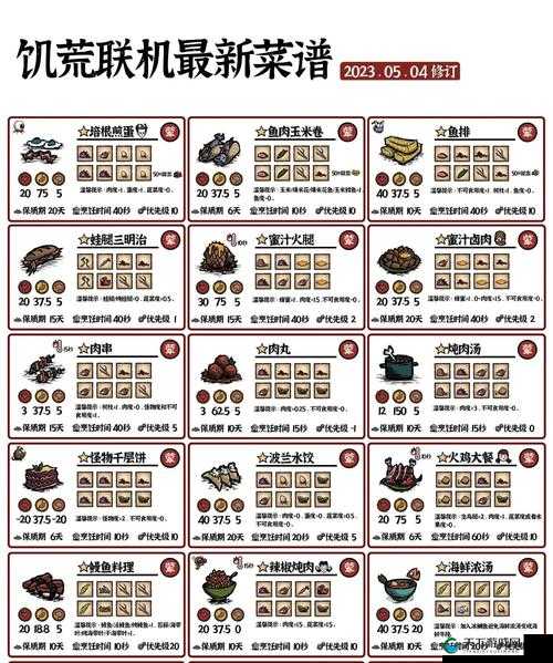 饥荒女武神必看！最强食物搭配让战力翻倍