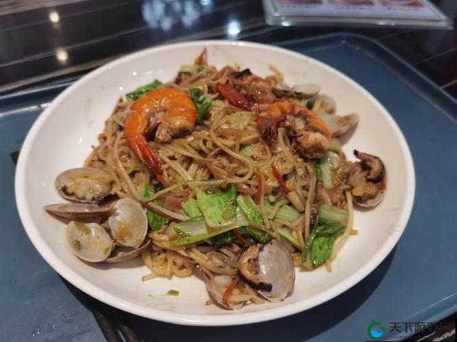 诺亚之心同款海鲜炒面食谱！在家就能复刻爆汁酸辣味