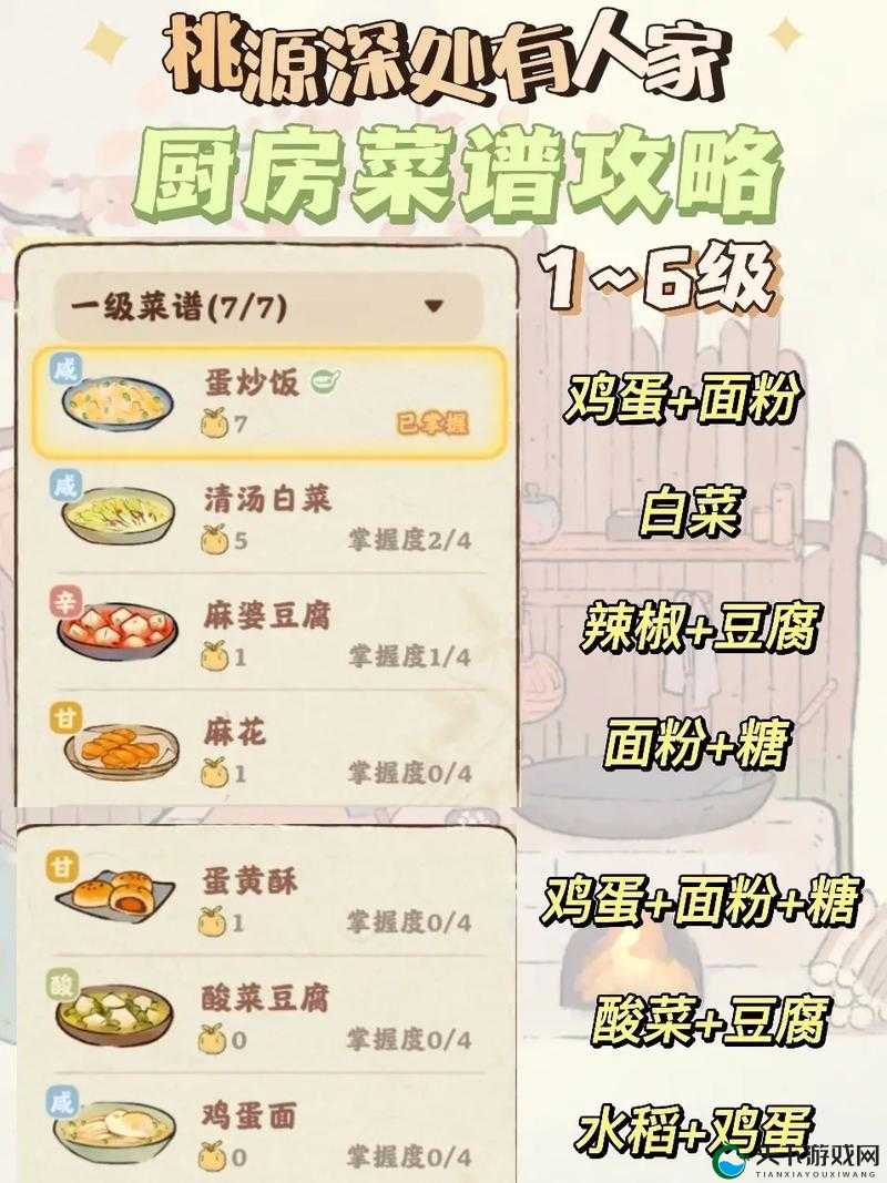 桃源深处有人家食谱绝了！最新超全做法让你一次吃够
