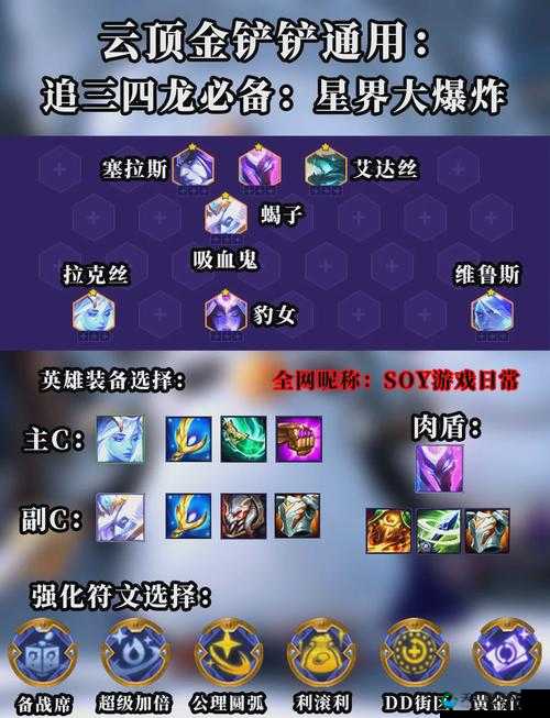 云顶之弈S75星界射手逆天阵容！冷门胜率90%的上分秘诀大公开